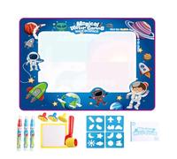 Water Doodle Mat - 100 X 80cm Canvas Free Coloring Drawing Board Educational Play Set | Interactive Water Painting Mat For Boys And Girls