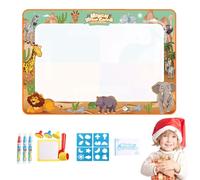Water Doodle Mat - mes Free Coloring Mat, Reusable Drawing Board | Water Painting Writing Toy, Large 100x80cm Size, Non toxicss Safe Material Use for Kids Creative Learning Early Educational Play