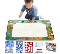 Water Doodle Mat, Reusable Painting Writing Doodle Board Toy 80x60cm, Washable Toddler Writing Cloth for Children, Girls, Family, Friends, ABS, to be Creative