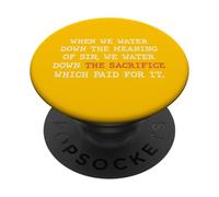 Water Down Sin And You Water Down His Sacrifice Jesus Paid PopSockets Adhesive PopGrip