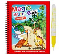 Water Drawing Book - Copying Coloring Book, Magic waterr Doodle Book | Early Educational Painting Toys, Toddler Water Drawing Toy Suitable for Kids, toddlerss, Girls, Boys and Preschooler