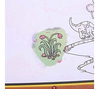 Water Drawing Painting Mat, Reusable Drawing Mat Portable Drawing Painting Book Coloring Early Educational Toy for Kids Children Toddlers(Dinosaur)