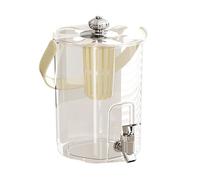 Water Drink Dispenser - 5L Capacity Jug, Sturdy Plastic Container, Single Pour Pigot, Clear Drink Holder | Reusable Serving Jug for Outdoor Events Camping Parties Picnic Restaurant Holida