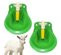 Water Drinker For Goats 2X Fountain Cattle Feeding Automatic