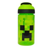 Water/Drinks Bottle - Minecraft - Creeper Face - Plastic (BPA Free)