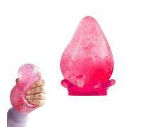 Water Drop Fidget Stress Ball, Ice Squishy Squishy Stress Ball Cube-Drop Malt Sugar Balls Sensory - Reusable Squeeze Stress Relief Toys for School, Office & Travel