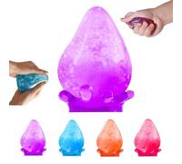 Water Drop Fidget Stress Ball,Soft Fidget Dream Squishy Drop,Ice Squishy Stress Cube-Drop Malt Sugar Balls,Stress Relief Sensory Ball for Adults Easter Party Favors