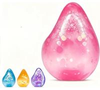 Water Drop Squeeze Squishies,Dream Squishy Drop Squishy Stress Ball,Soft Fidget Stress Ball,2026 New Slow Rise Relief Fidget Sensory for Anxiety Stress Squish (pink)