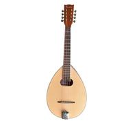 Water Drop Tenor Mandolin, Octave, Original Wood Body, 8 Wire, Spruce Panel, Suitable For Beginners And Professionals (Color : Mezzo)