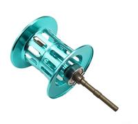 Water Drop Wheel Fishing Reel Spool, Modified Long Spool for ABU BMAX3/PMAX3/B3/P3/S3/SMAX3/ORRA2SX/OMAX3/PURMAX3/REVO4, Metal(ceramic blue)