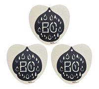 Water Droplet Contour Car Air Freshener, 3 Pcs Love form Hanging Air Freshener Cards, Long Lasting Fragrance Scented Cards for Car, Home, Office White-style