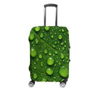 Water Droplets Custom Suitcase Cover Washable Travel Luggage Protector Case