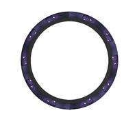 Water Droplets Printed Steering Wheel Cover Elastic Stretch Car Wheel Wrap Breathable Non-Slip Steering Wheel Protector for Car Truck SUV