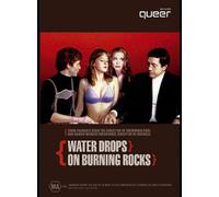 Water Drops on Burning Rocks