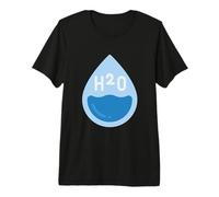 Water Drops Water Drops Raindrops Water Lovers Hydration Premium T-Shirt