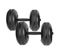 Water Dumbbell, Portable Water Filled Adjustable Dumbbell Barbell Weights Set, Travel Weights Water-Filled Barbells Eco-Friendly Fitness Equipment for Shaping and Fitness