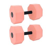 Water Dumbbells - 10.63 Inches High-Density EVA Pool Dumbbells | Foam Aquatic Barbells, Core Aerobics Training Equipment For Swimming, Yoga, Postpartum Fitness, And Senior Exercise