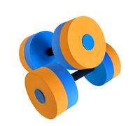 Water Dumbbells - 27.4 * 15 * 15cm High Density EVA Foam | 223g Lightweight Aquatic Pool Weights, Waterproof Foam, Swimming Aerobics Workout, Children Adults Seniors Beginners