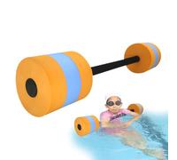 Water Dumbbells - 75x15cm Barbell, 50.5x15cm Short Aqua Dumbbells, Aerobics Pool Exercise Weights, EVA Fitness Dumbbells, Lightweight Resistance Training Swimming Yoga | Recovery Water After