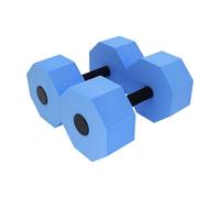 Water Dumbbells - Dumbbells Aqua | 1 Pair Water Weights for Training in the Pool, Versatile and Lightweight Aerobic Equipment with Grip Strips, Training Dumbbells for Gym, Yoga, Swimming