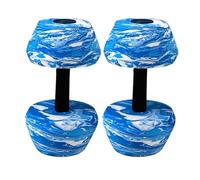 Water Dumbbells, Enhanced Buoyancy Support, 2 Pieces, Lightweight Aquatic Exercise Dumbells, Floatation Dumbbell Training Fitness Equipment, Enhanced Pool Visibility, For Adults Beginner Aquatic