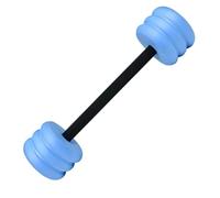 Water Dumbbells, EVA Foam Water Dumbbells - Removable Accessories 2 in 1, Lightweight Inflatable Dumbbells for Swimming, Fitness, Swimming Pool for Adults and