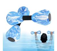 Water Dumbbells For Pool Exercise 1 Pair Aquatic Exercises Dumbbells,Foam Dumbbell, Swimming Weights WaterDumbbell, Waters Dumbbell Pools Resistance Pool Exercise For Weight Loss