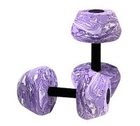 Water Dumbbells | Pack of 2 Waterproof High Density Pool Weights for Water Aerobics | for Adults, Beginners, Outdoor, Physical Training, Weight Loss