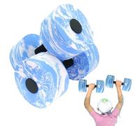Water Dumbbells - Portable Barbells for Hands' Travel Exercise | Aqua Lightweight Gym Equipment, Inflatable Resistance Training Tools for Vac