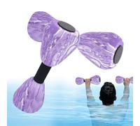 Water Dumbbells, Water Aerobic Exercise Foam Dumbbells, Sports Fitness Equipment Training Aid for Gym Outdoor Training