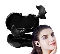 Water Ear Plugs, Pack of 2 Silicone Swim Earplugs, 2cm Swimmers Protection Gear for Swimming, Soft Flexible Material, Noise Reduction Tool with Waterproof Seal, Shower Pool Beach Swimming Accessories