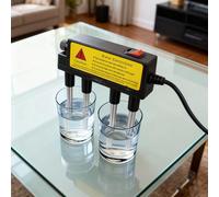 Water Electrolyzer, Mini Water Electrolyzer Machine, Anti Leakage Water Electrolyzer, Quick Electric Water Quality Tester Portable Water Purity Filter Measuring Tool for Home Use