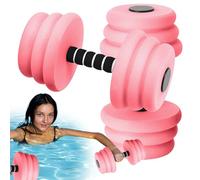 Water Exercise Weights, Swimming Pool Aquatic Training Dumbbells, 2 Pieces Equipment Training Strength for Aquatic Exercises Older Adults Swimming and Recovery