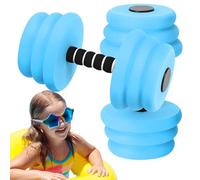 Water Exercise Weights - Swimming Pool Aquatic Training Dumbbells, 2 Pieces Strength Training Equipment for Aquatic Exercises Older Adults Swimming and Recovery