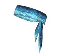 Water Falling To The Floor, Head Tie, Sports Headband Tie Back, Multi Sweatband for Men Women