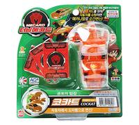 WATER FANJOSE Turning Mecard Transforming Car Robot Original Tv Animation - Cockat Orange