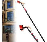 Water Fed Brush Kit 3.611M12Ft36Ft Extendable s Cleaning PoleOutdoor Window Cleaner System30ft/9m Reach for Effortless Cleaning