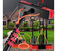 Water Fed Pole Kit,Window And Solar Cleaning Pole Water Fed Telescopic Brush,Window And Solar Panel Cleaning System Windows Cleaning & Washing,7.2m/24FT