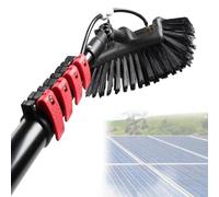 Water Fed Telescopic Brush,Extendable Cleaner Conservatory Roof,Glass Wall Cleaning,for Cleaning Photovoltaic and Solar Panels 3.6M/12FT