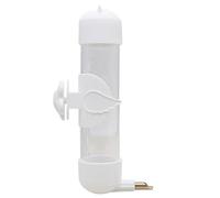 Water Feeder Birds, Bird Drinking, Waterer Bottle No-Drip Design, Automatic Large Capacity Pet Hydration, Parrot Feeder for Budgies, Cockatiels, Lovebirds, Canary Islands, 140 ml