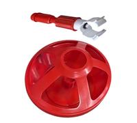 Water Feeder for Chicken Coop | Chicken Waterer Poultry Dispenser - Poultry Watering Cups, Water Dispenser Poultry Drinker, Duck Waterer for Ducks, Chicks, Turkeys, Quail