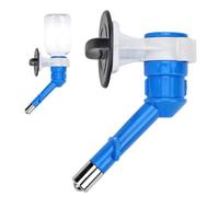 Water Feeder Nozzle - Wall Mounted Water Bottle Feeder Nozzles | Flexible Bottle Head Nozzle Multifunctional Automatic Dogs for Dog Cat Hamster