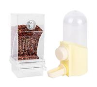 Water Feeders for Birds,Parrot Drinking Dispenser - Spill Proof Bird Water Feeder for Parakeet Lovebirds Canary Finch Cockatiel