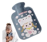 Water Filled Plush Hand Warmer, Winter Hot Water Bottle | Plush Hot Water Bag 500ml Hot Water Bag - Large Capacity Heating Pad, Soft Portable Bed Warmer for Waist