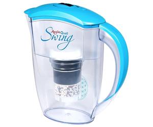 Water Filter AcalaQuell Swing Water Filter Jug | Light Blue | Highest Filtration Performance | Multi-Layered | PI-Techn. | Principles of nature | intense R&D. Creates delicious-tasting - healthy water