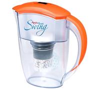 Water Filter AcalaQuell Swing Water Filter Jug | Orange | Highest Filtration Performance | Activated carbon filter | PI-Technology | Water Filter System | Creates delicious-tasting & healthy water