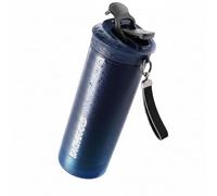Water Filter Bottle - Bachgold Self-Press Portable Water Filter for Camping & Hiking | Camping Water Filter & Water Purification Bottle for Travel & Outdoor Adventures (Blue, 800ml)