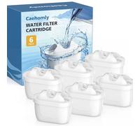 Water Filter Cartridge Compatible with Brita Jug Maxtra+, Marella, Marella Cool, Style, Elemaris XL, Aluna, Aluna Cool, Mavea Elemaris (6 Pack)