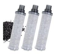 Water Filter Cartridge Replacement 3-Piece Shower Tap Cleaner 11.6 x 2.8 cm - Filter for Water Softening, for Home, Kitchen, Bathroom, Caravan, Worktop, Refrigerator, Drinking Water Tap
