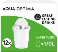 Water Filter Cartridge, Universal 12 Month Supply for Clean Drinking